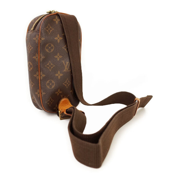 Louis Vuitton Monogram Bag Ganjou Body Pochette - Picture 1 of 8